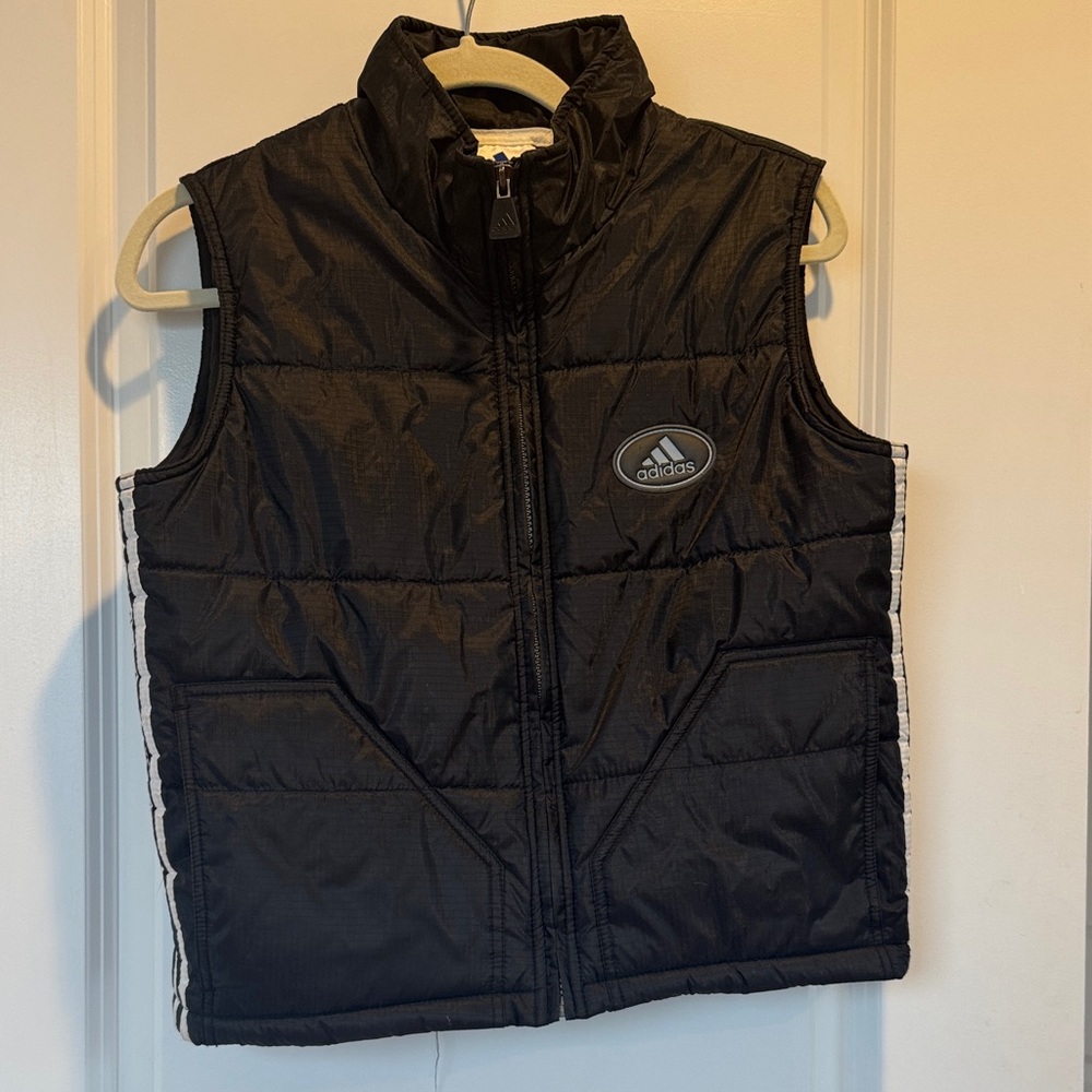 adidas Black Puffer Vest